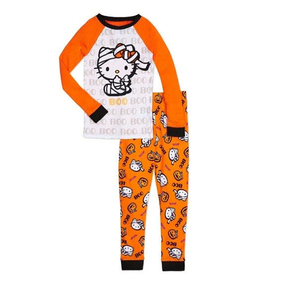 Hello kitty girls Halloween  pajamas - Picture 1 of 3